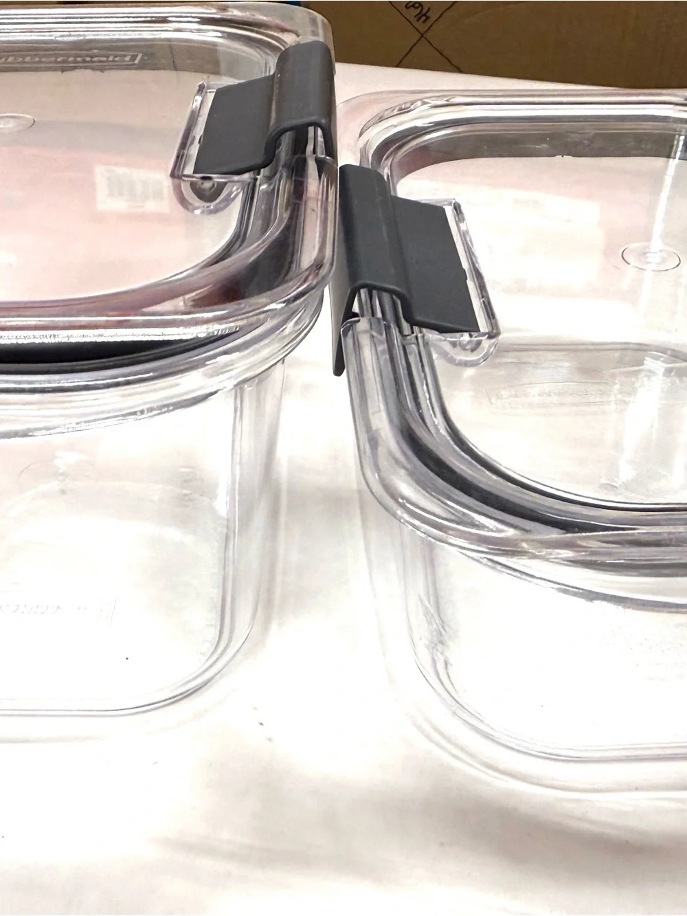 Rubbermaid Brilliance Food Storage Set 6pc - AS IS